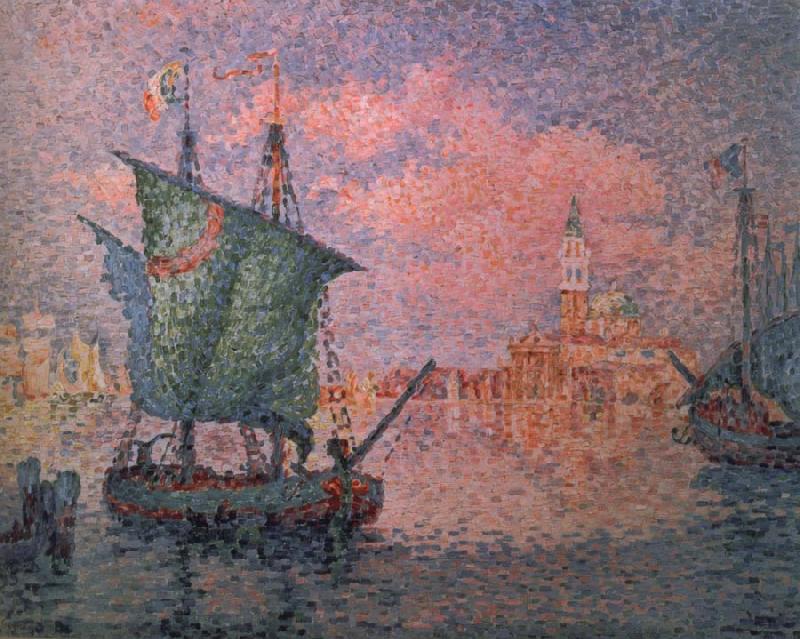 Paul Signac Venise-Le Nuage Rose